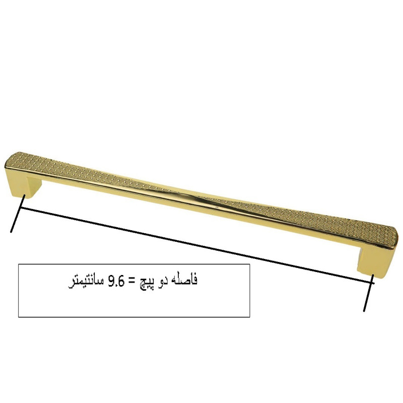 دستگیره کابینت مدل HF96 بسته 3 عددی دستگیره کابینت مدل HF96 بسته 3 عددی