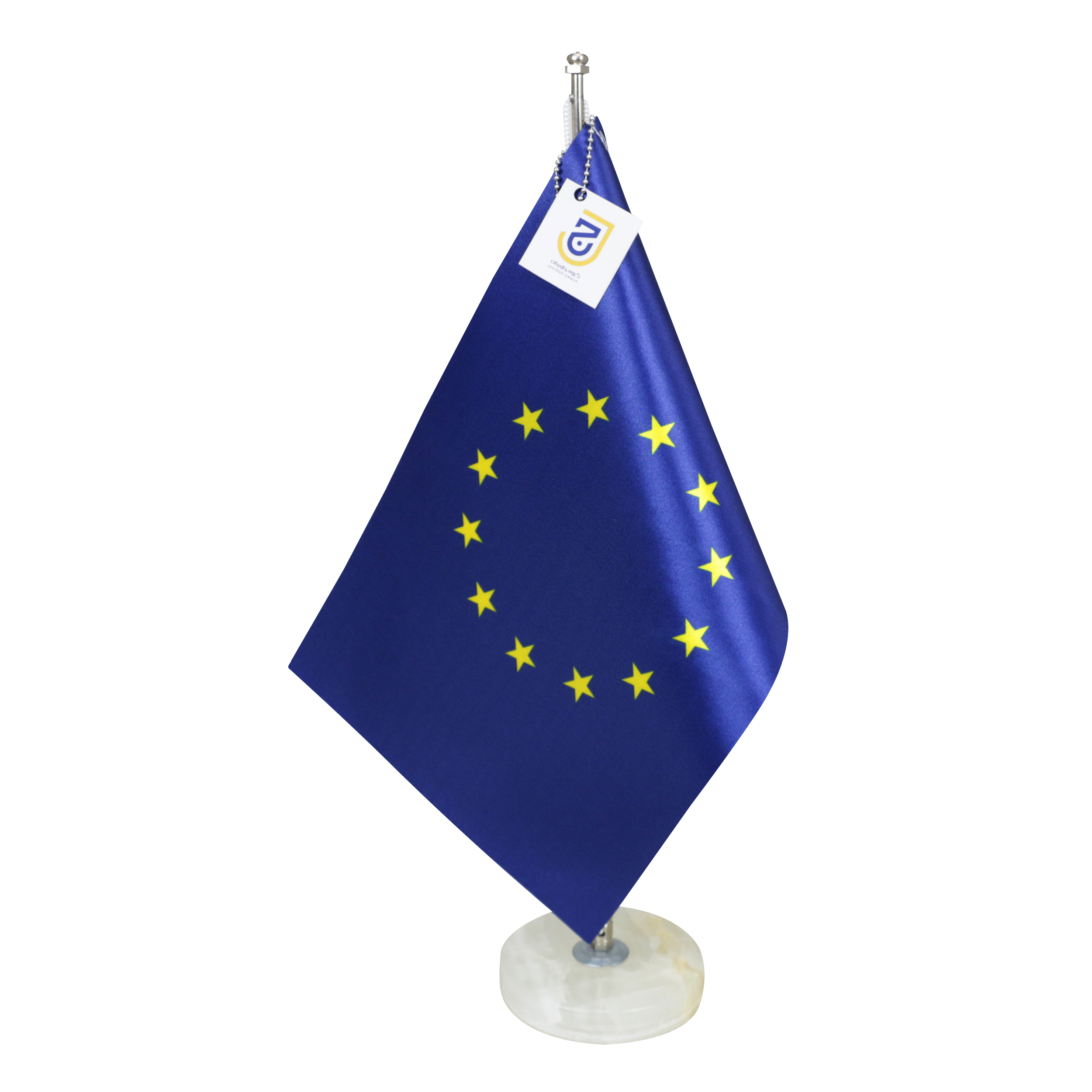 پرچم رومیزی جاویدان تندیس پرگاس مدل اتحادیه اروپا کد 2