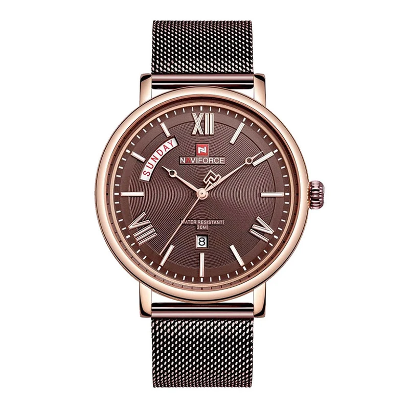 ساعت مچی عقربه‌ای مردانه نیوی فورس مدل nf53006m