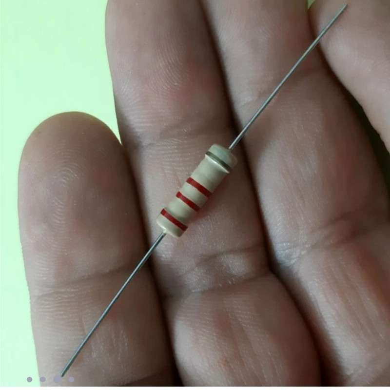 مقاومت 33 کیلو اهم مدل 2w بسته 25 عددی مقاومت 33 کیلو اهم مدل 2w بسته 25 عددی