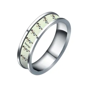 انگشتر ناکسیگو مدل شب تاب طرح وودی کد RN14758