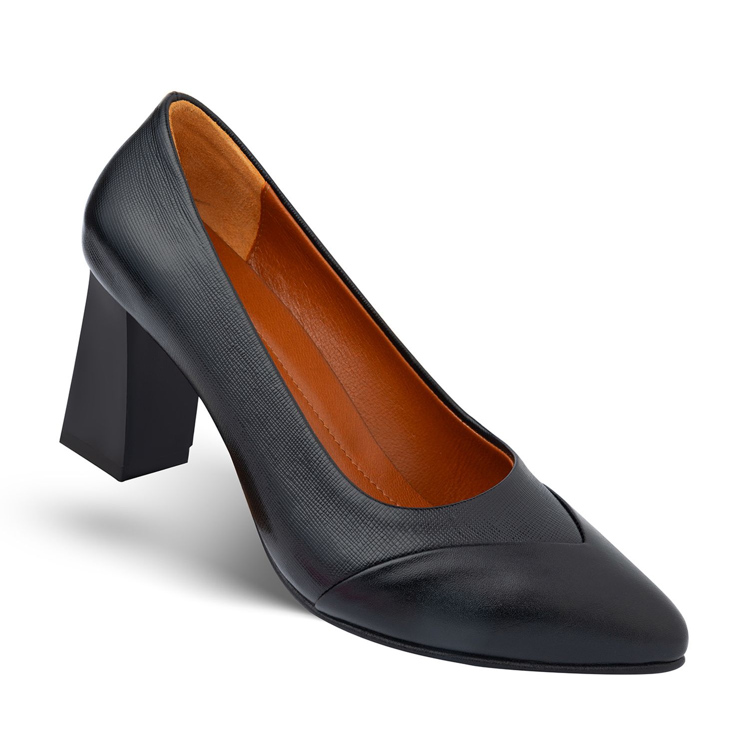 کفش زنانه چرم یلسان مدل لیانا کد HRM-642-msk -  - 4