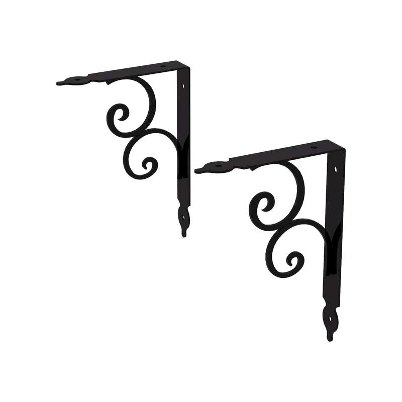 پایه نگهدارنده طبقه دیواری کد SH -04 بسته 2 عددی
