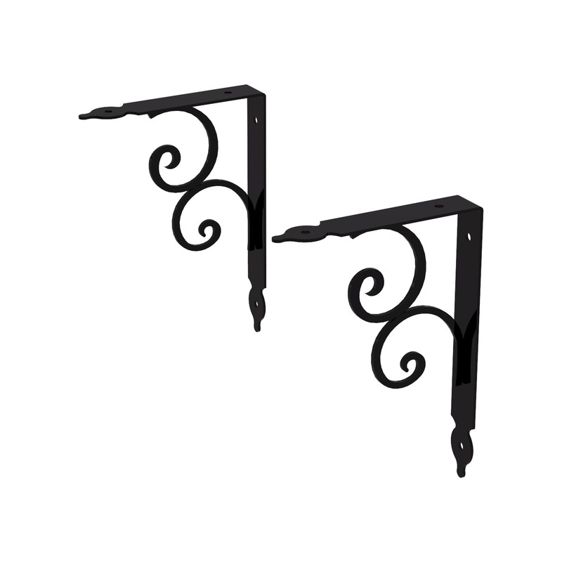 پایه نگهدارنده طبقه دیواری کد SH -04 بسته 2 عددی