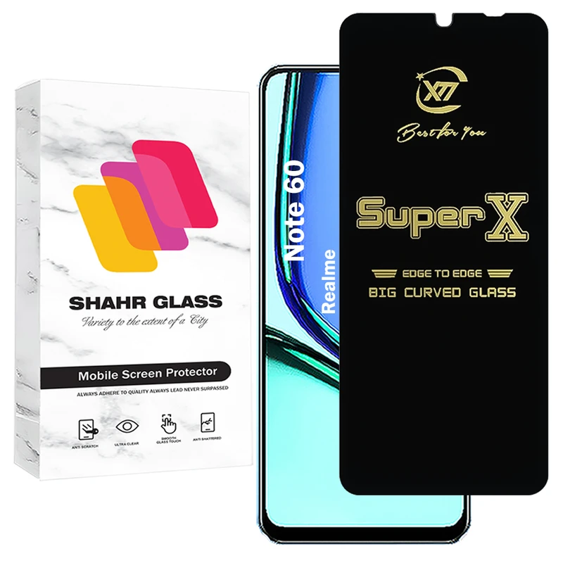 محافظ صفحه نمایش شهر گلس مدل SUPXS20 مناسب برای گوشی موبایل ریلمی Note 60