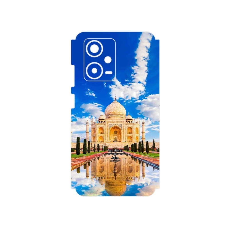 برچسب پوششی ماهوت مدل The Taj Mahal مناسب برای گوشی موبایل شیائومی Redmi Note 12 Pro Plus