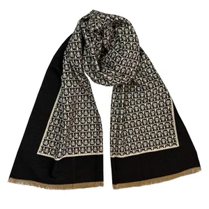 شال زنانه مدل موهر دوطرفه