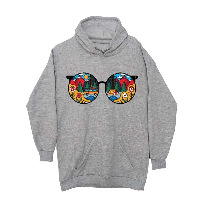 هودی پسرانه طرح عینک کد 275