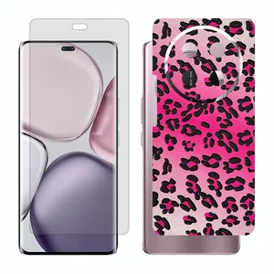 Glass Together model matte screen protector suitable for Honor X9c mobile phone with back cover sticker