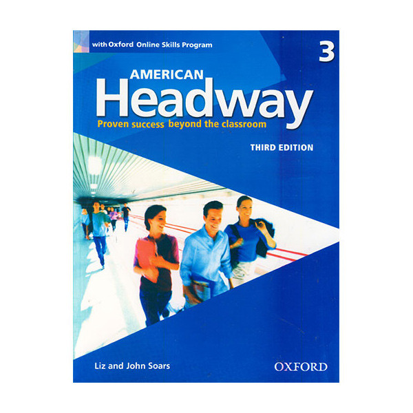 کتاب American Headway 3 3rd اثر John and Liz Soars انتشارات Oxford