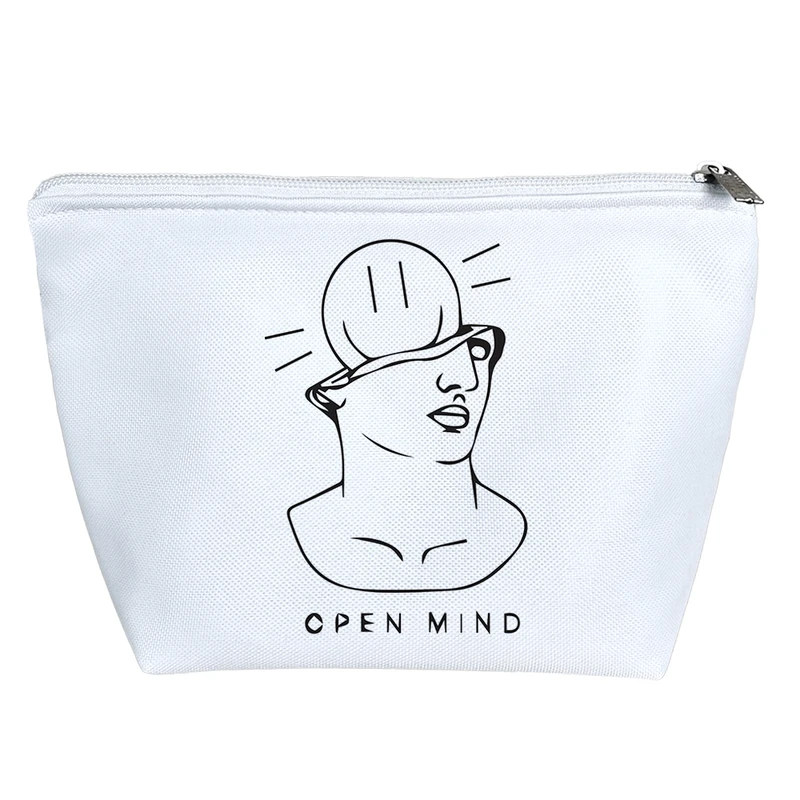 کیف لوازم آرایش دخترانه خندالو مدل مغز باز کد 7671