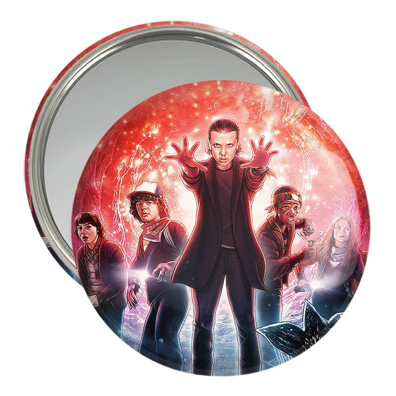 آینه جیبی خندالو مدل استرینجر تینگز  Stranger Things  کد 10844