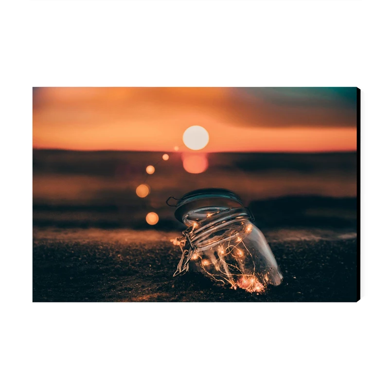 تابلو شاسی عرش مدل منظره زیبا غروب کد As1401