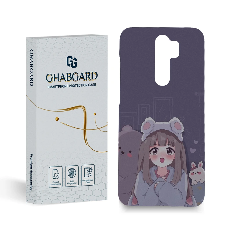 کاور قاب گارد مدل دخترانه مناسب برای گوشی موبایل شیائومی redmi note 8pro