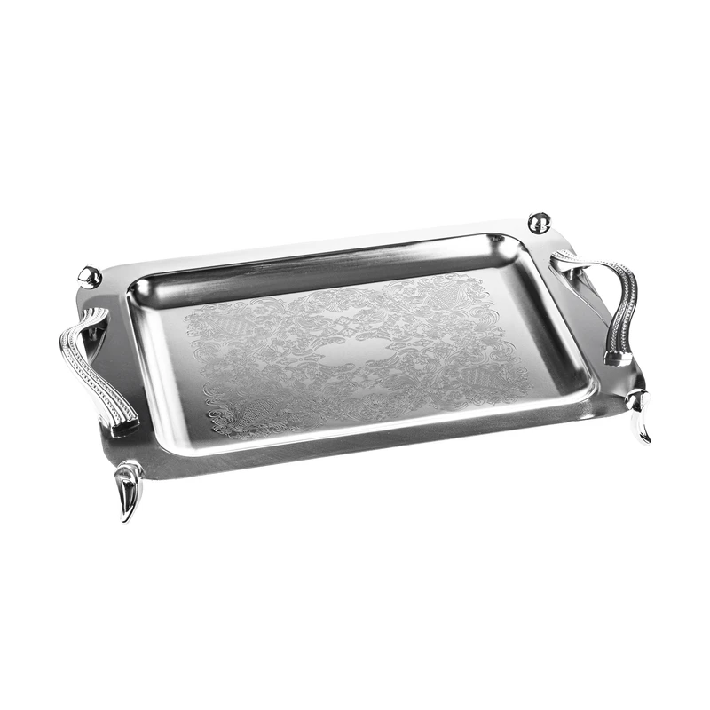 سینی دسته دار اشپیل مدل 477 پایه دار سایز 38×25 سانتی متر