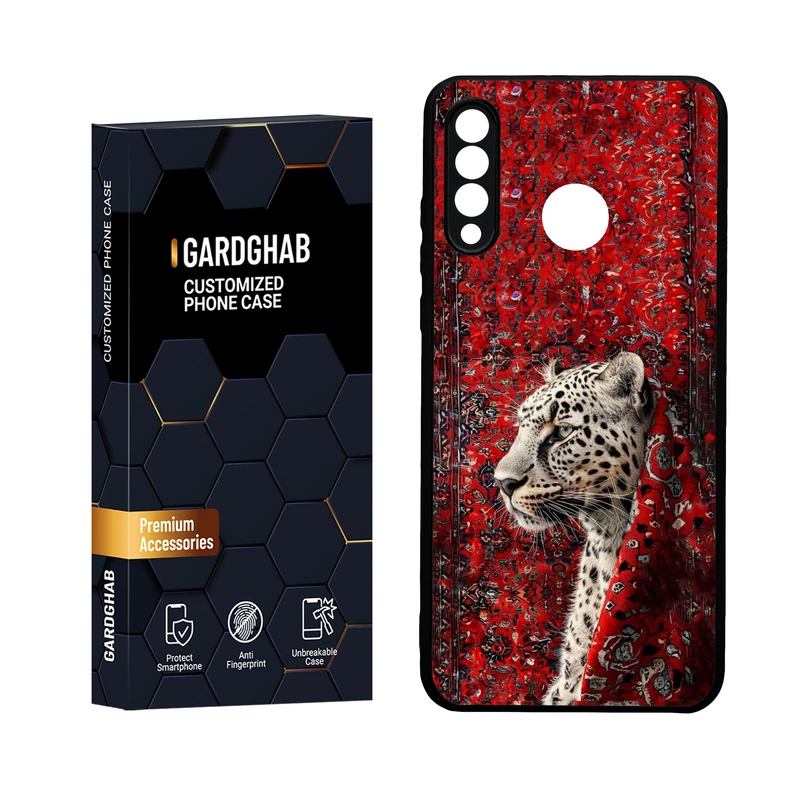  کاور گارد قاب مدل دور ژله ای پشت گلس پسرانه مناسب برای گوشی موبایل هوآوی P30 Lite