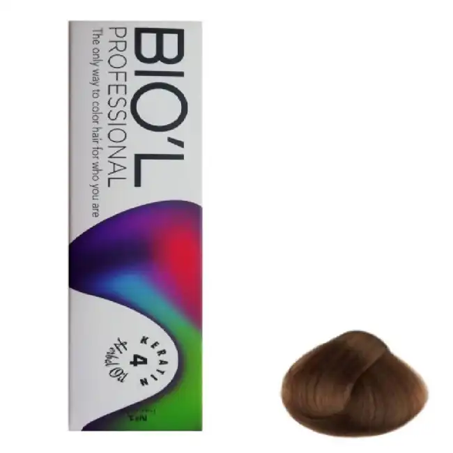 رنگ مو بیول   شماره 3.0   حجم 100 میلی لیتر   رنگ قهوه ای تیره