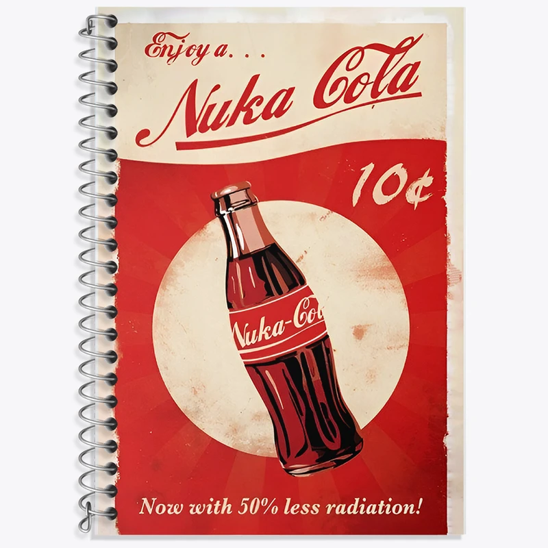 دفتر نت موسیقی 50 برگ خندالو طرح نوشابه کوکاکولا کد F7427