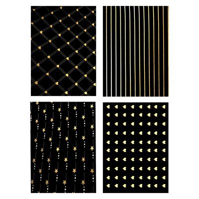 نقد و بررسی کاغذ کادو تیما مدل پاریس مجموعه 4 عددی توسط خریداران