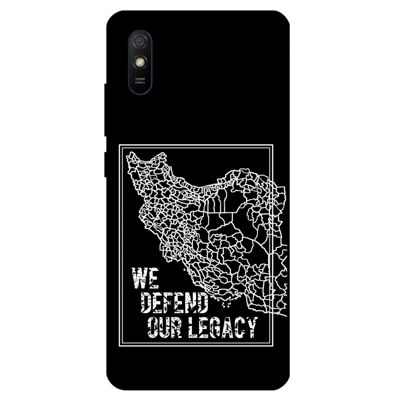 کاور مگافون طرح ایران مدل 1886 مناسب برای گوشی موبایل شیائومی Redmi 9i / Redmi 9i Sport  