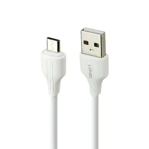 کابل تبدیل USB به microUSB الدینیو مدل LS542 طول 2 متر