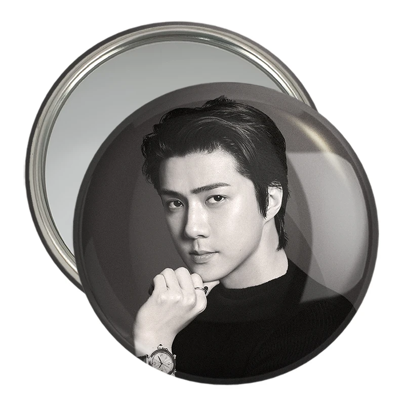 آینه جیبی خندالو مدل سهون گروه اکسو EXO  کد 16783