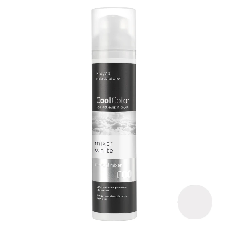 کرم رنگ مو ارایبا شماره c00 حجم 100 میلی لیتر رنگ سفید