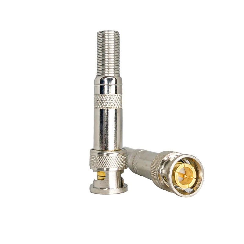 فیش BNC کیوپلاس مدل : PL-BNC SCREW UNIVERSAL بسته ۱۰۰ عددی