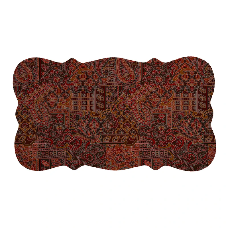  پادری مدل دالبر طرح کلاسیک کد 6034 سایز 110×60 سانتی متر