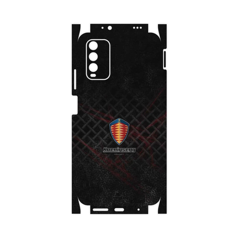 برچسب پوششی ماهوت مدل Koenigsegg Automotive AB-FullSkin مناسب برای گوشی موبایل شیائومی Redmi 9T