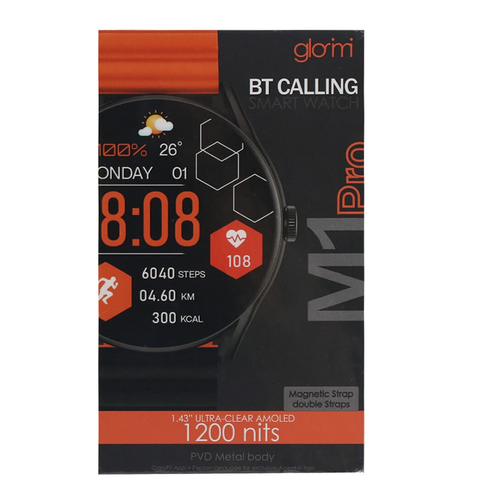 ساعت هوشمند گلوریمی مدل lason m yek