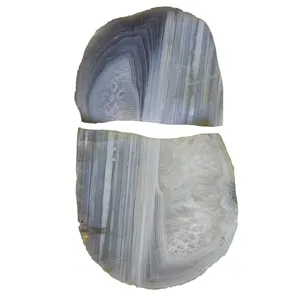 سنگ راف عقیق مدل لیزری کد m 5 مجموعه 2 عددی