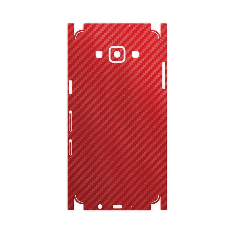 برچسب پوششی ماهوت مدل Red-Fiber-FullSkin مناسب برای گوشی موبایل سامسونگ Galaxy A5 2015