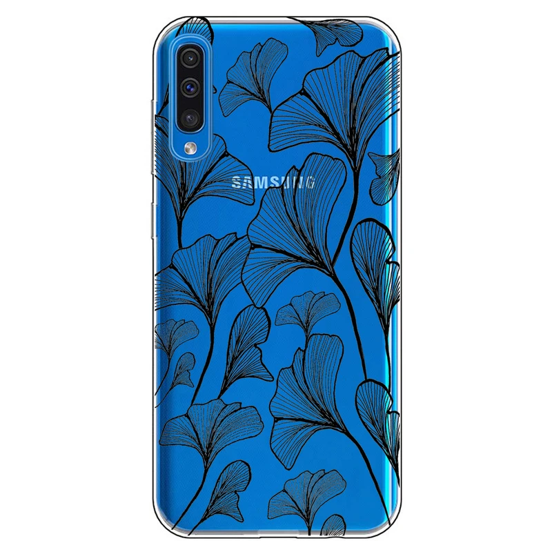 کاور مگافون طرح برگ مدل C51-B مناسب برای گوشی موبایل سامسونگ Galaxy A50 / A50 S / A30 S