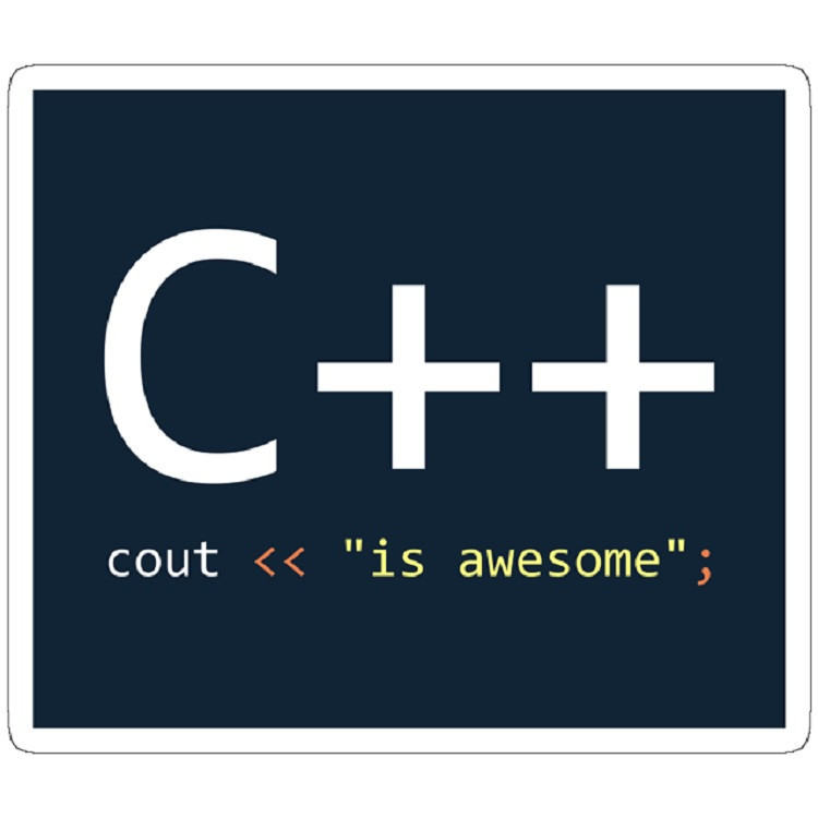 قیمت و خرید استیکر لپ تاپ مدل C++ is awesome - Computer Programming