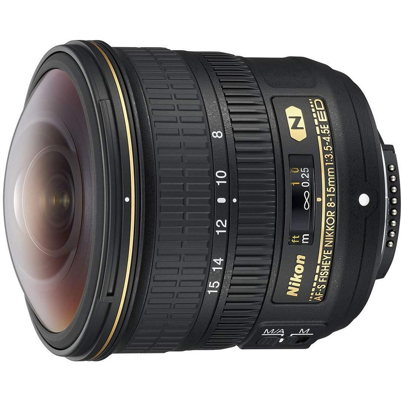 لنز نیکون مدل AF-S NIKKOR 8-15mm f/3.5-4.5E ED Fisheye