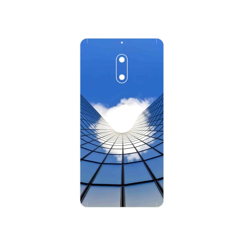 برچسب پوششی ماهوت مدل Glass skyscraper مناسب برای گوشی موبایل نوکیا 6