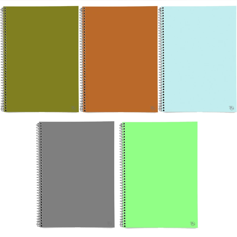 دفتر مشق 50 برگ مدوپد طرح ساده کد BD10099 مجموعه 5 عددی