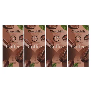 کاندوم چرچیلز مدل CHC_coffeee مجموعه 4 عددی