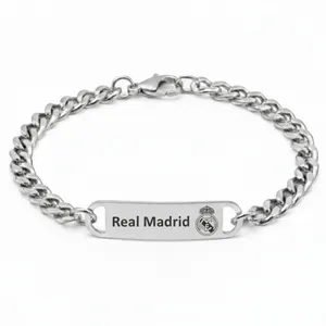 دستبند زنجیری مدل فوتبالی رئال مادرید