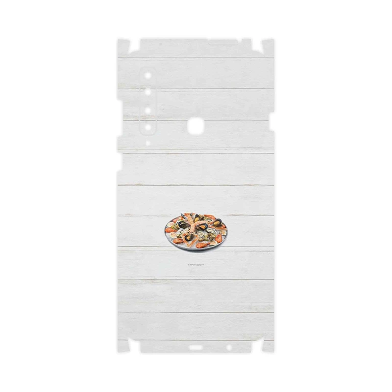 برچسب پوششی ماهوت مدل Seafood-FullSkin مناسب برای گوشی موبایل سامسونگ Galaxy A9 2018