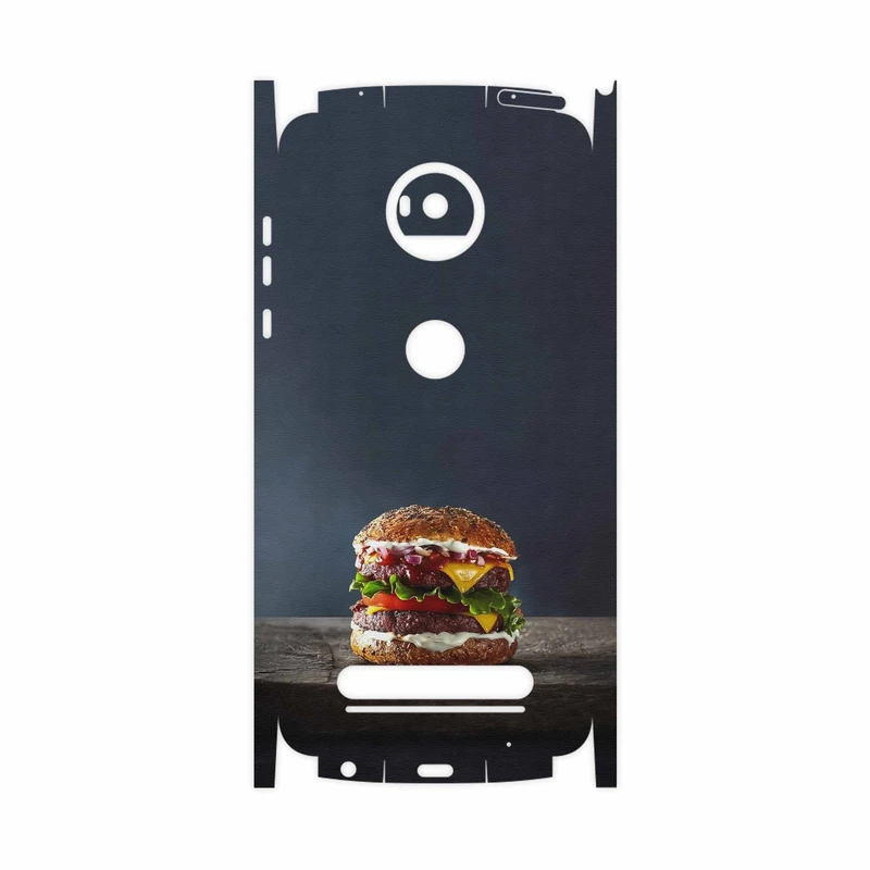 برچسب پوششی ماهوت مدل Hamburger-FullSkin مناسب برای گوشی موبایل موتورولا Moto Z2 Play