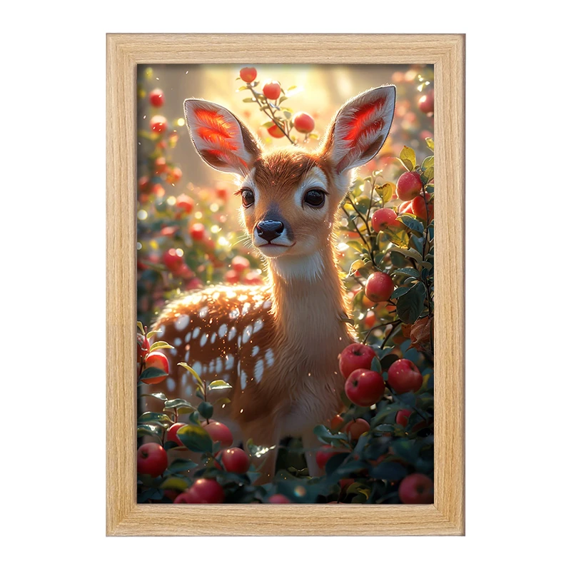 تابلو خندالو مدل آهو کد F5898