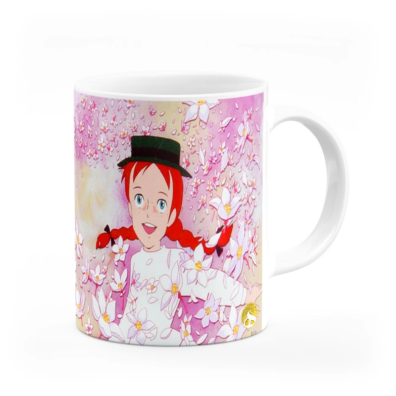 ماگ هومرو طرح انیمیشن آن شرلی با موهای قرمز مدل MG3270