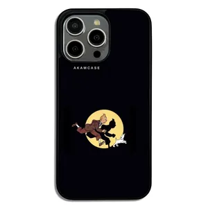 AKAM AMC-WA15PROMAX-TINTIN-7 Cover For Apple iPhone 15 Pro Max