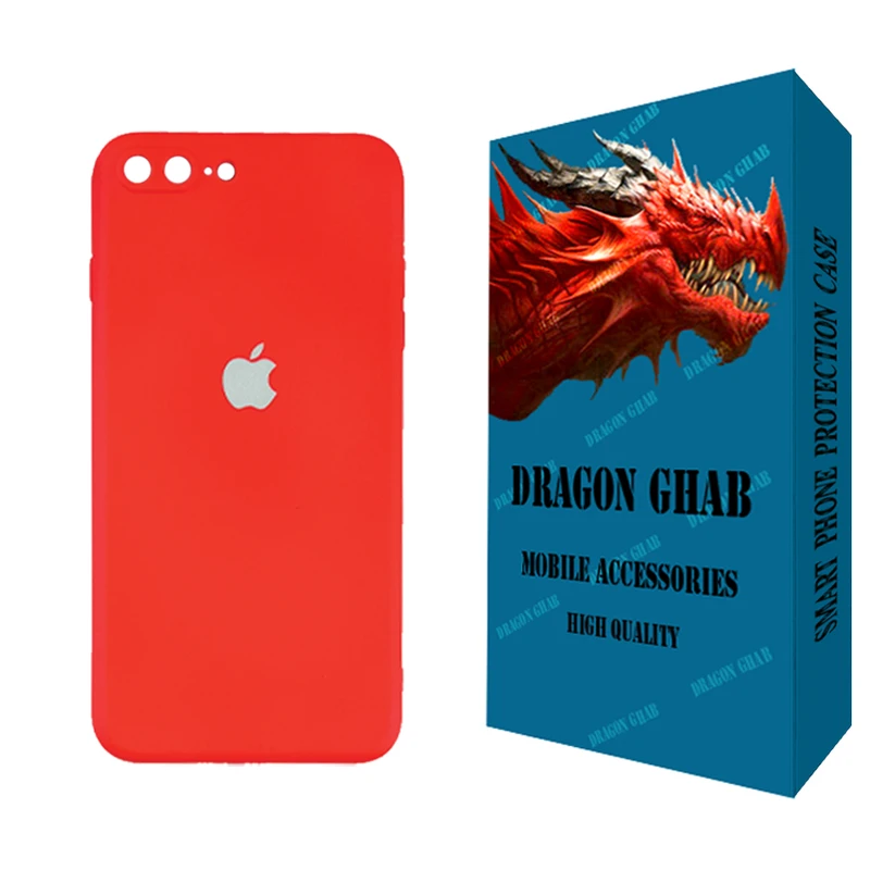کاور دراگون قاب مدل سیلیکونی مناسب  برای گوشی موبایل اپل iPhone 7 Plus