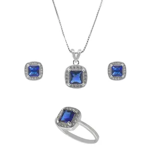 نیم ست نقره زنانه مدل s12