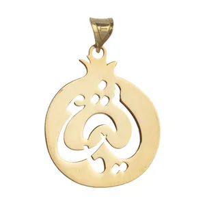 آویز گردنبند طلا 18 عیار زنانه قیراط طرح عشق کد GH4677