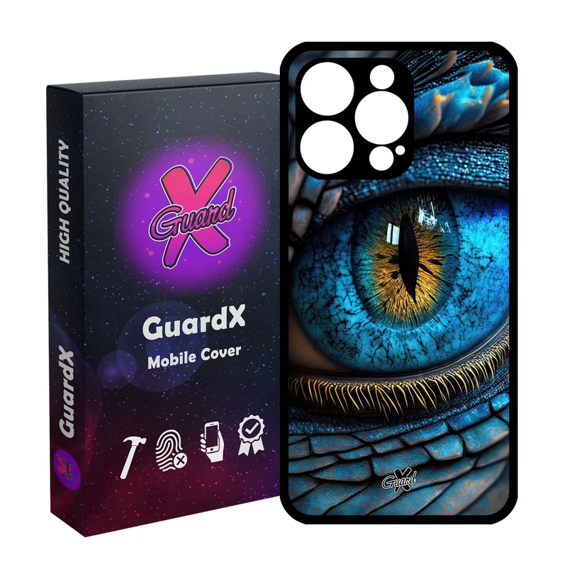 کاور گارد ایکس طرح چشم مدل Glass10620 مناسب برای گوشی موبایل اپل iPhone 15 Pro Max