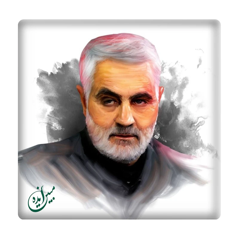 کاشی مبین ایده مدل حاج قاسم سلیمانی km10 کد 853